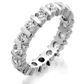 DIAMOND BAR SET ETERNITY RING