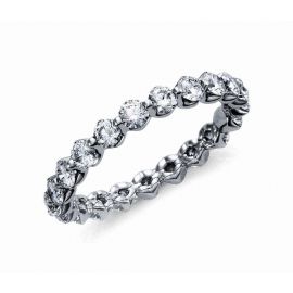 Floating Diamond Eternity Band