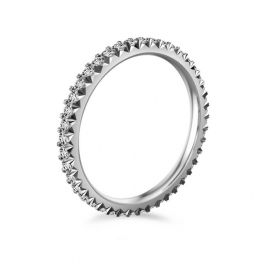 Fishtail Diamond Full Eternity Ring