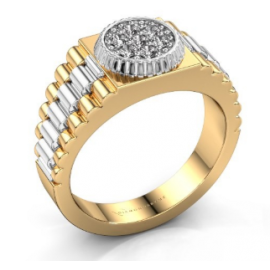 Rollex Style Ring 