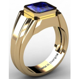 Men's Ring Sapphire