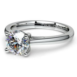 TCW 0.42ct 9mm width White Gold Round Diamonds, test