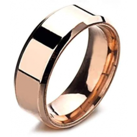 ROSE GOLD FLAT TRADITIONAL RING